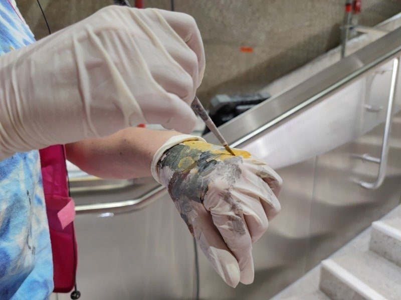 Sichtbetonretusche Spanien Espana